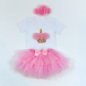 🧁Birthday Cupcake/soft pink leopard🧁